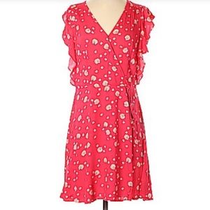 Xhilaration Faux Wrap Floral Dress